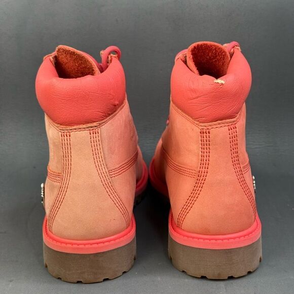 Timberland womens 6" leather Premium Boot shoes size 5 - Picture 4 of 9